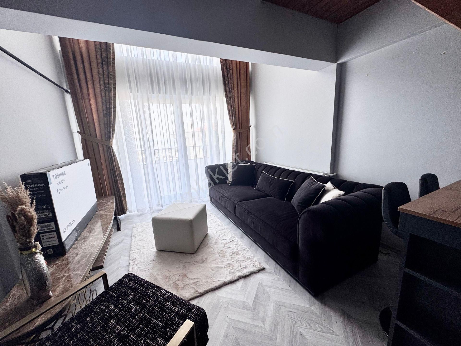 Truva // Onur'dan Deniz Manzaralı Sıfır Lüks Eşyalı Loft Daire - Görsel 3