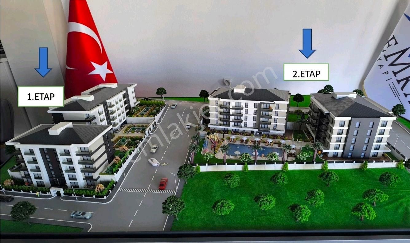 Kuşadası Değirmendere Mevkiinde 1+1 2+1 Havuzlu Yerden Isıtma - Görsel 3