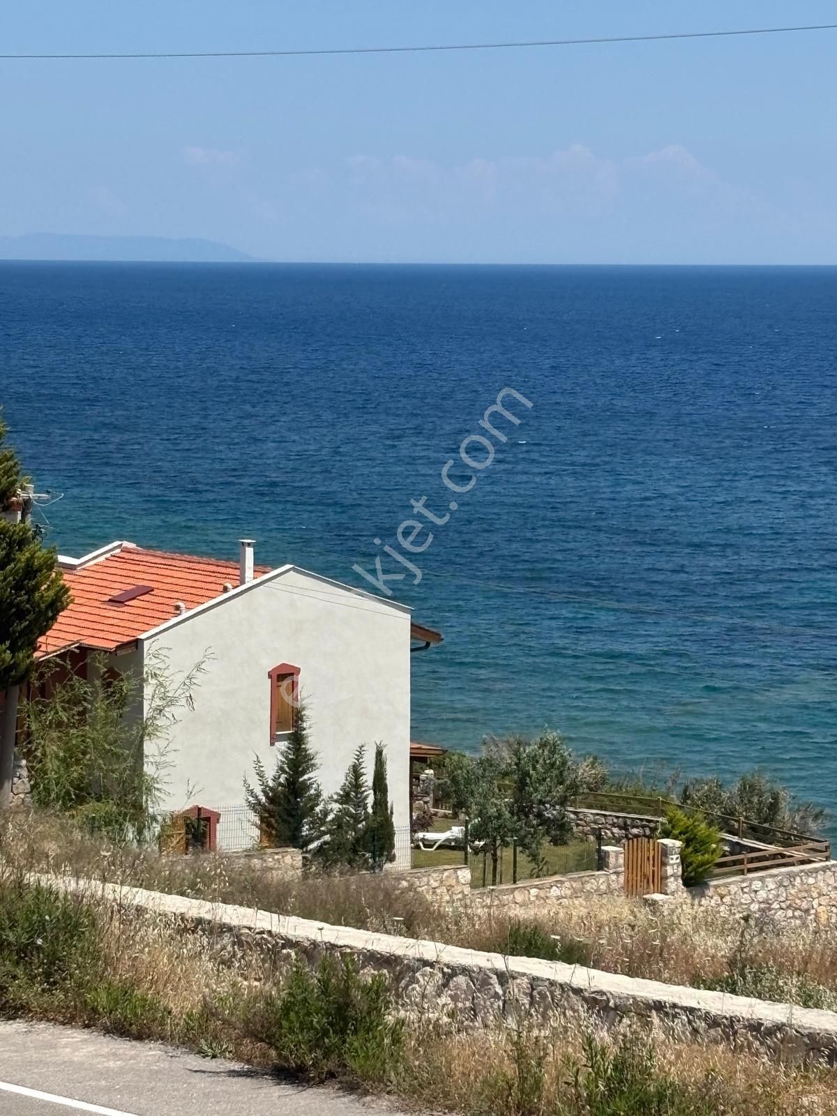 Mor Çiçek Emlak Karaburun Mordoğanda Deniz Manzaralı Denize Sıfır Villa - Görsel 19