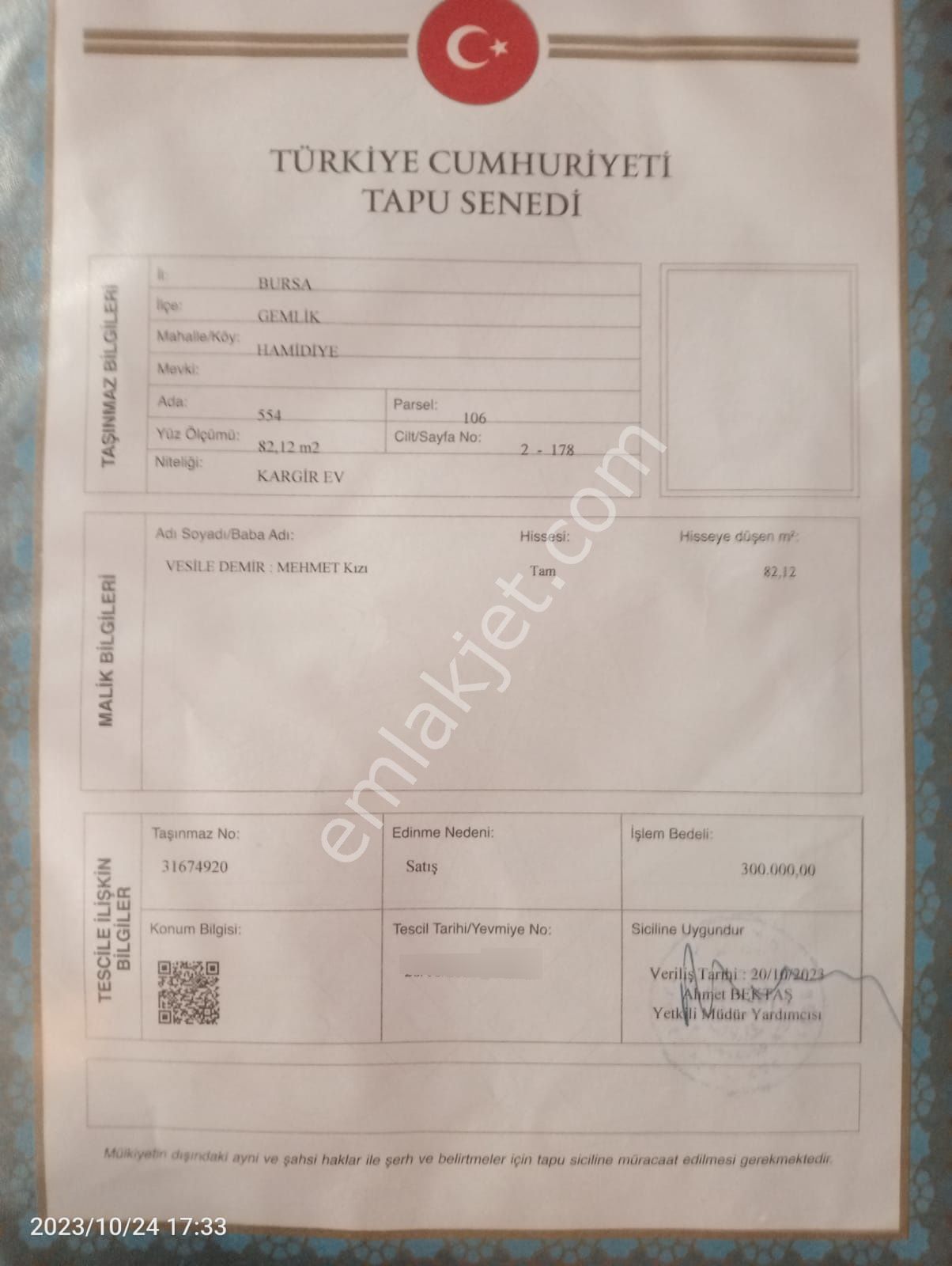 Gemlik İş-kur Karşısında Satılık Müstakil Ev - Görsel 6