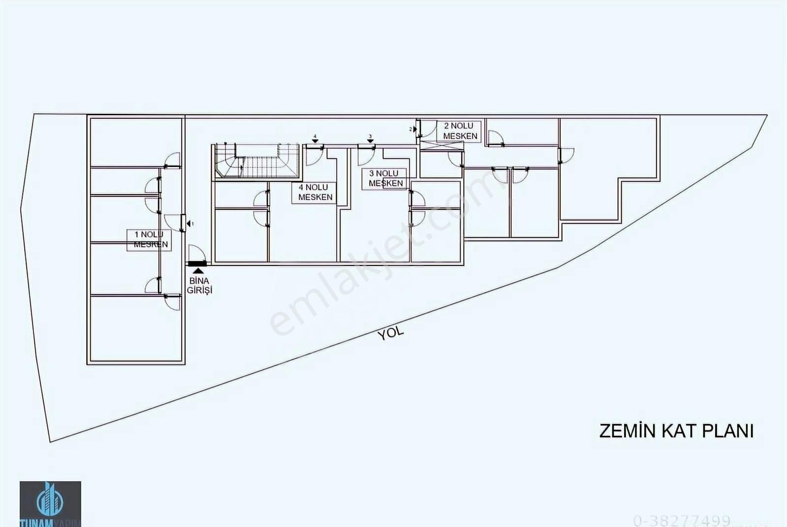 Muğla Menteşe'de Projeden Fırsat 1+1 Ve 2+1 Satılık Daireler - Görsel 6