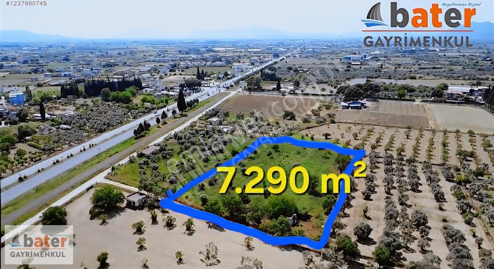 Bater'den Kardeşköy'de Yatırımlık 7.290 M² Tarla - Görsel 9