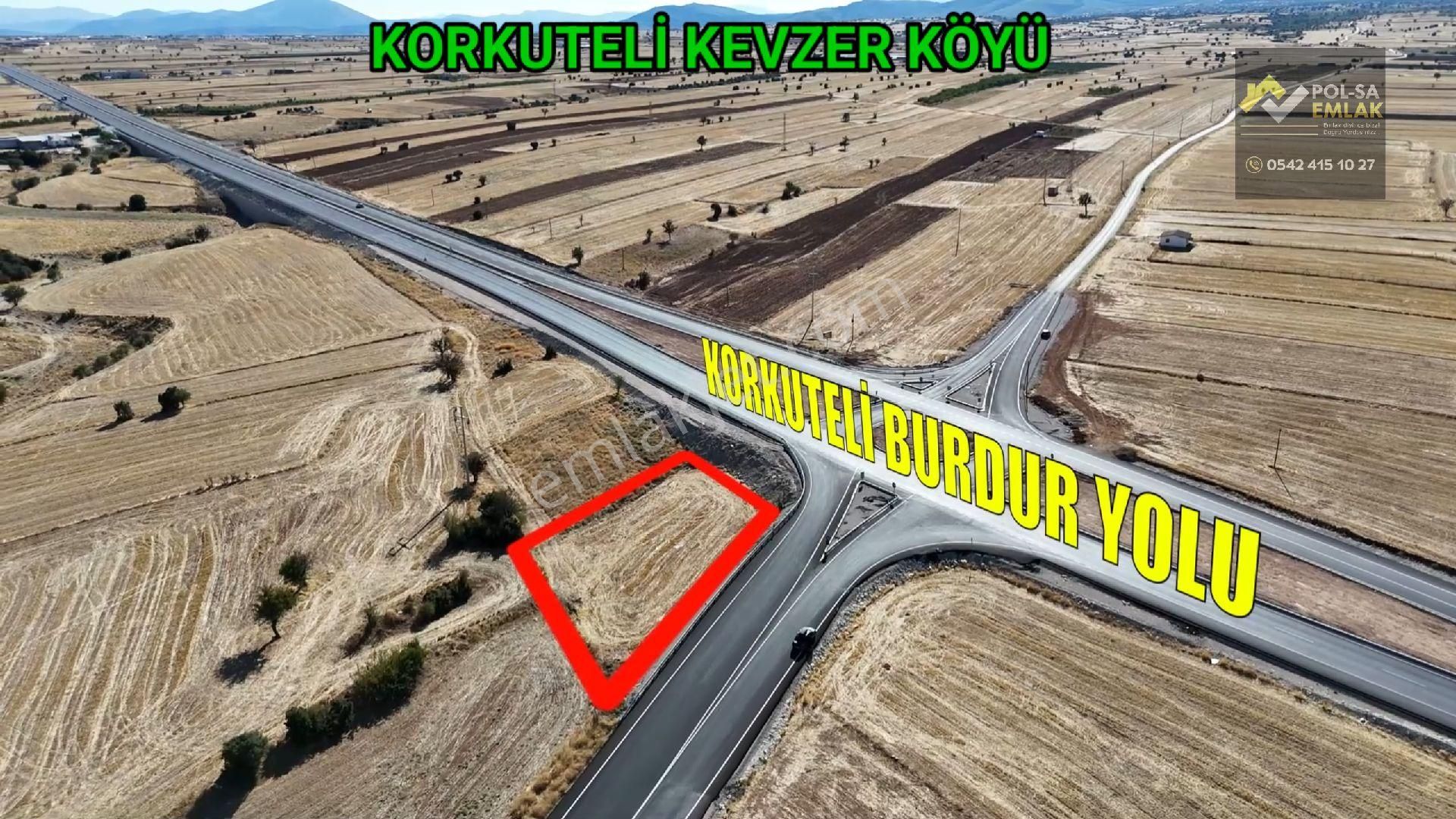 ✅korkuteli✅kevzer Köy✅satılık 969m2 Tarla✅duble Yola Cephe - Görsel 9