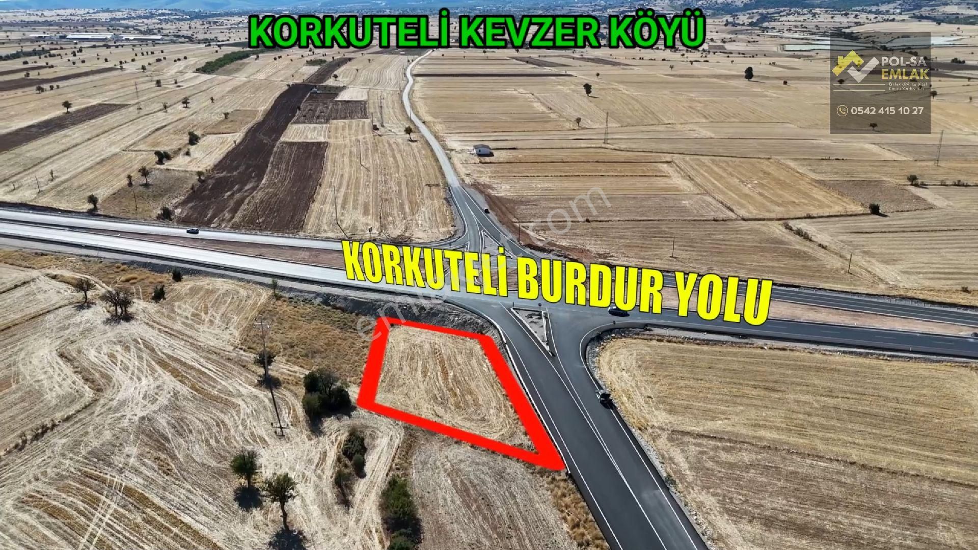 ✅korkuteli✅kevzer Köy✅satılık 969m2 Tarla✅duble Yola Cephe - Görsel 8