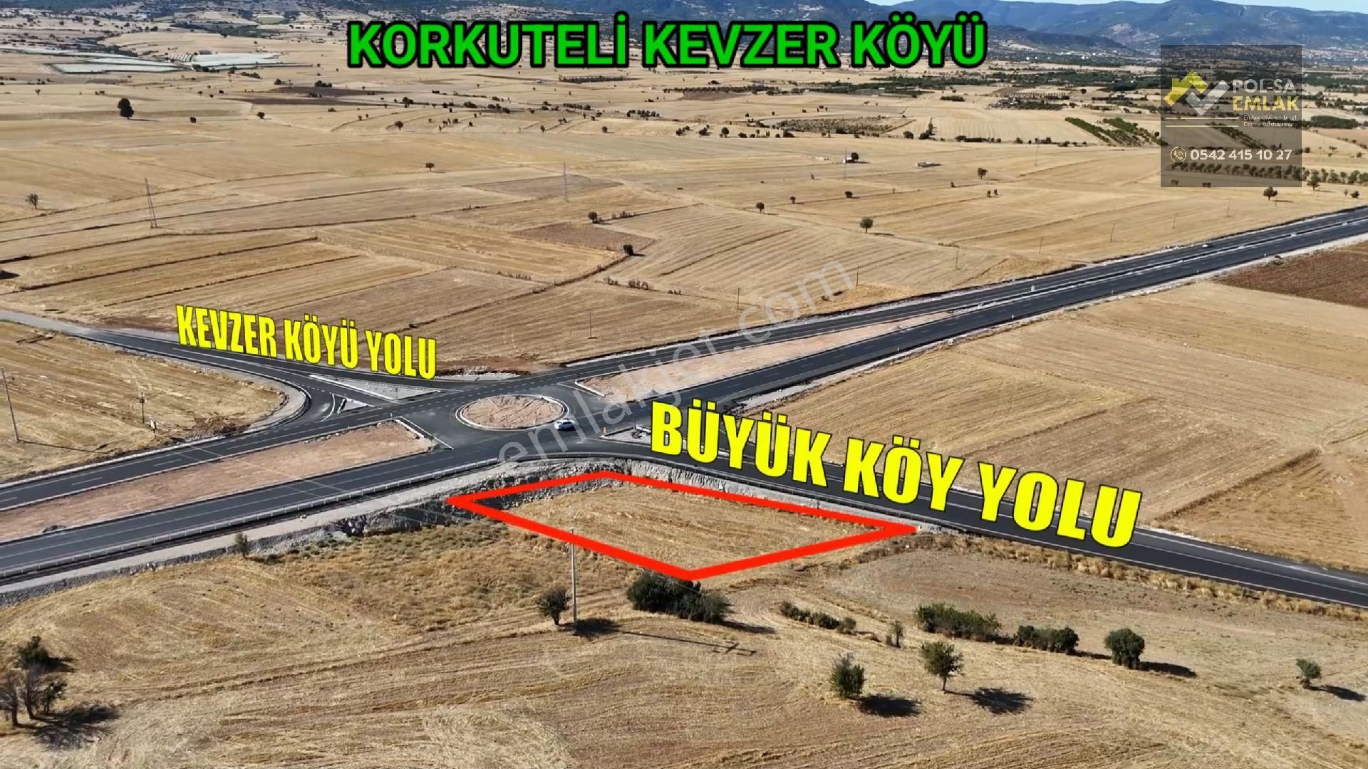 ✅korkuteli✅kevzer Köy✅satılık 969m2 Tarla✅duble Yola Cephe - Görsel 6