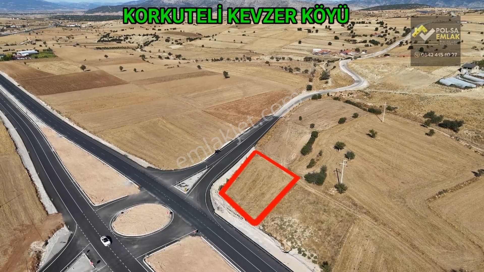✅korkuteli✅kevzer Köy✅satılık 969m2 Tarla✅duble Yola Cephe - Görsel 4