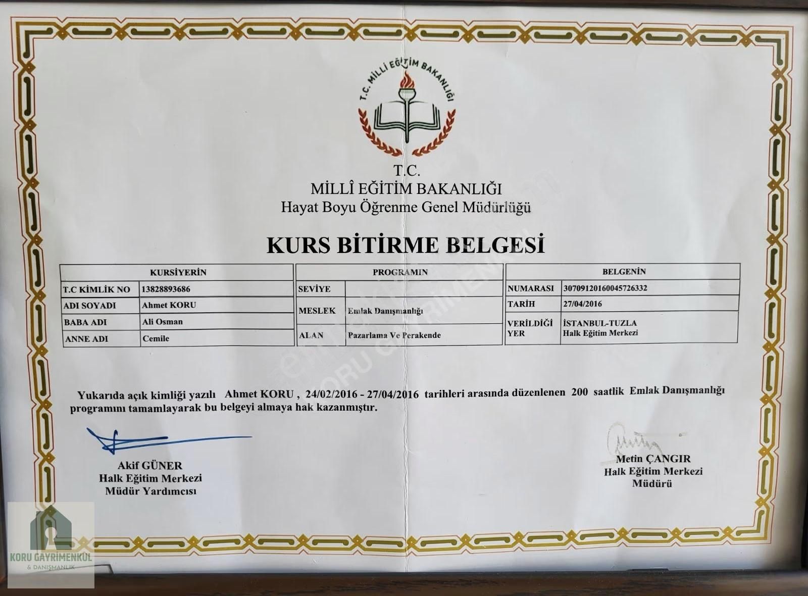 Koru Emlak'tan:3+1 Arakat Yeni Lüx Fırsat Daire Satılıktır - Görsel 15