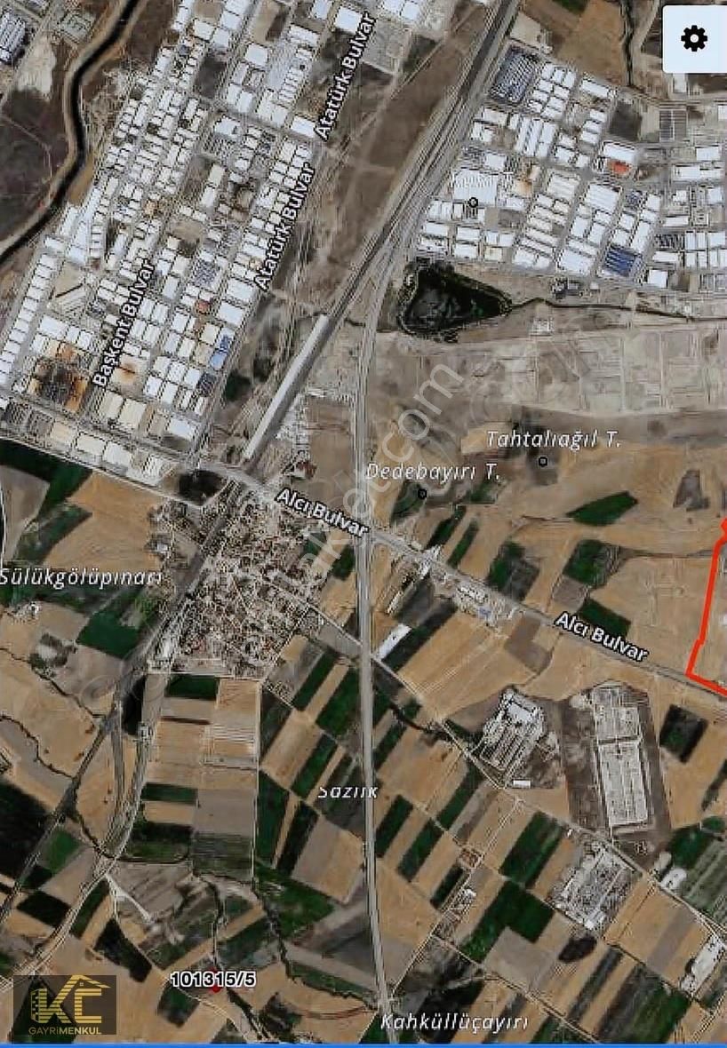 Temelli Maliköy'de Osb Ve Konutlara Yakın 700 M2 Fırsat Arsamız - Görsel 3