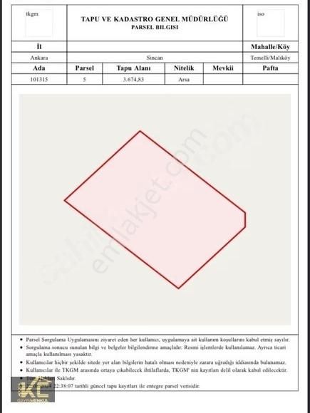 Temelli Maliköy'de Osb Ve Konutlara Yakın 700 M2 Fırsat Arsamız - Görsel 2