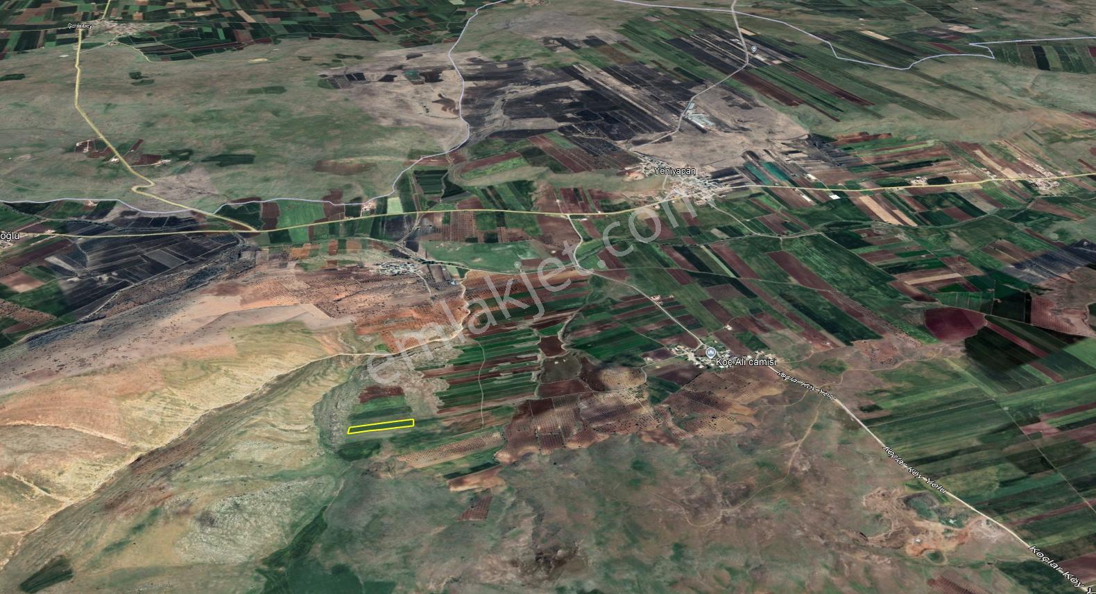 Hanedan Gyo' Dan Yeniyapan Köyünde Satılık 7.264 M² Arazi - Görsel 7