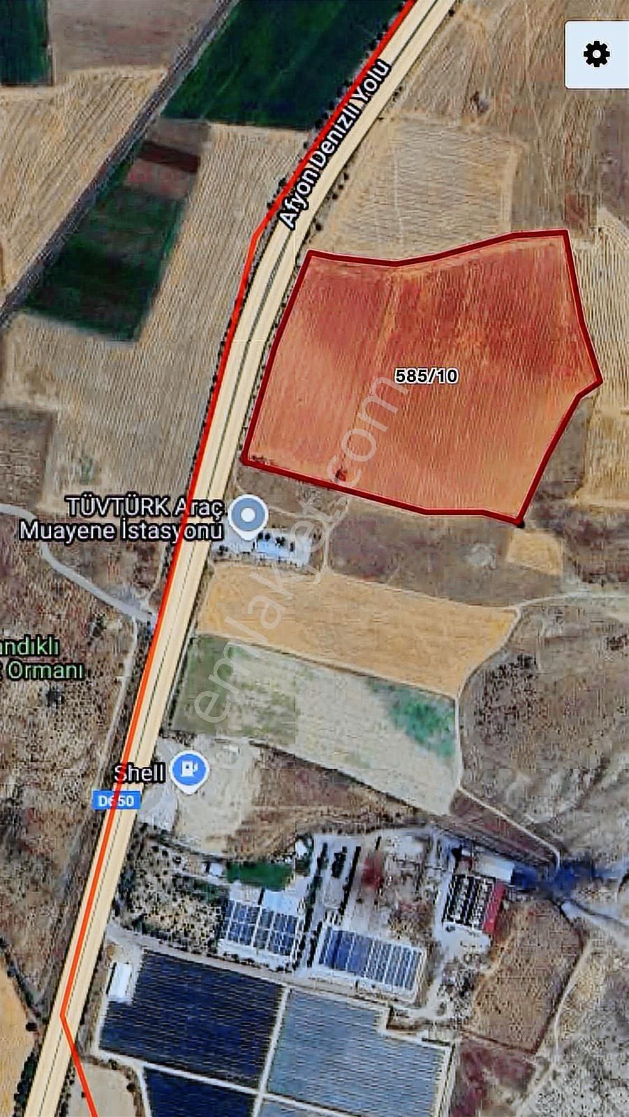 Anayola Sıfır 92.354m2 Arazi