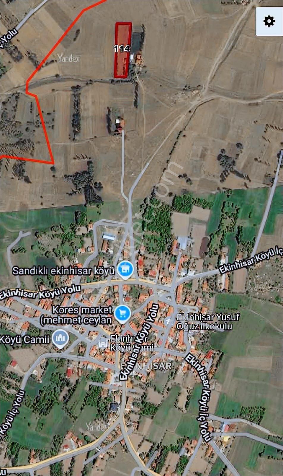 Ekinhisar Da 4300 M2 Arazi - Görsel 4