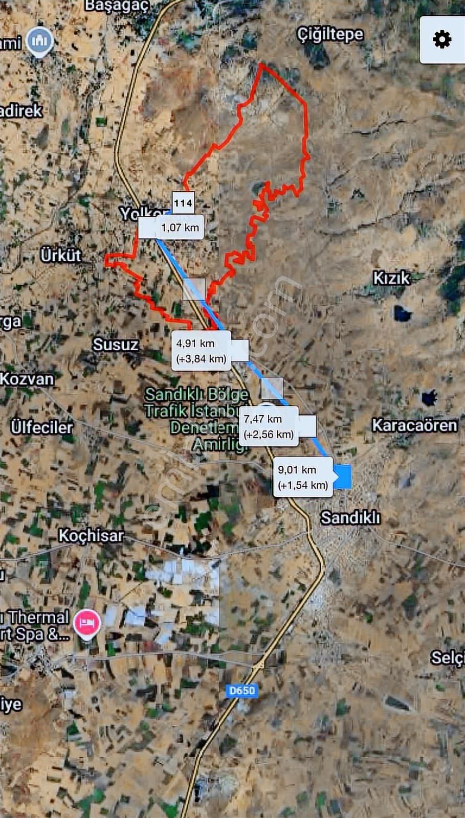 Ekinhisar Da 4300 M2 Arazi - Görsel 6