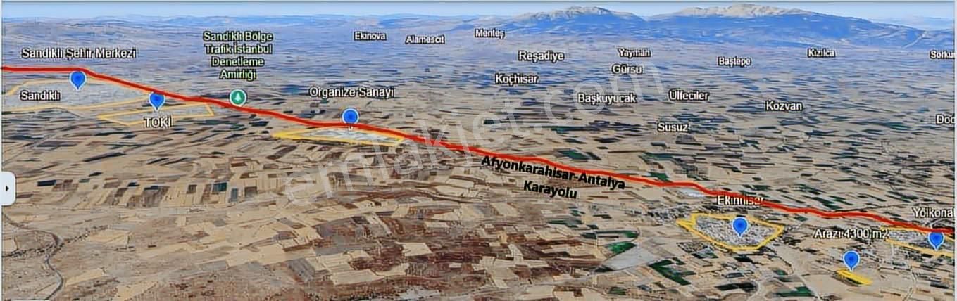 Ekinhisar Da 4300 M2 Arazi - Görsel 3