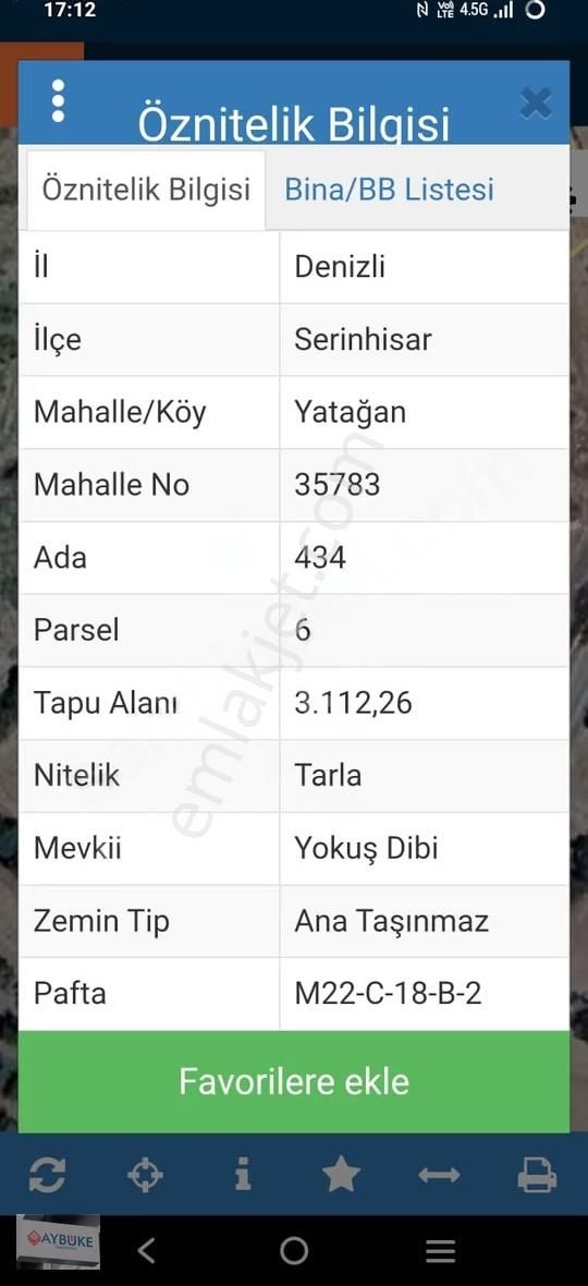 Yatağan Yokuş Başında Kefe Yolunda Fırsat Bademlik - Görsel 7