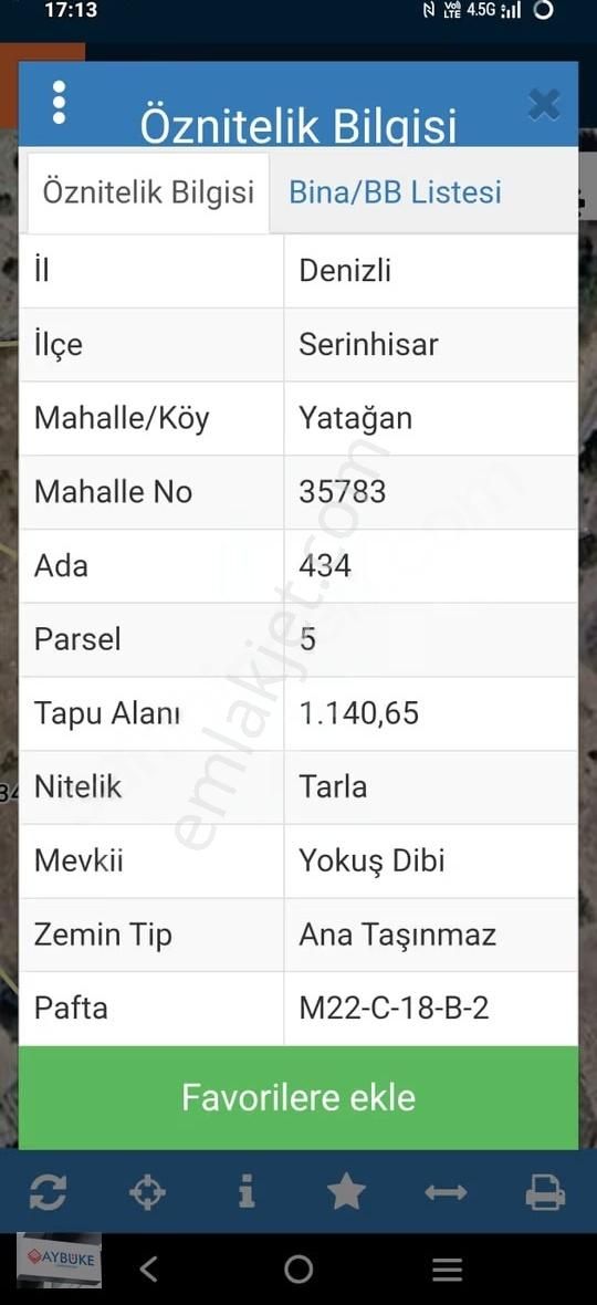 Yatağan Yokuş Başında Kefe Yolunda Fırsat Bademlik - Görsel 6