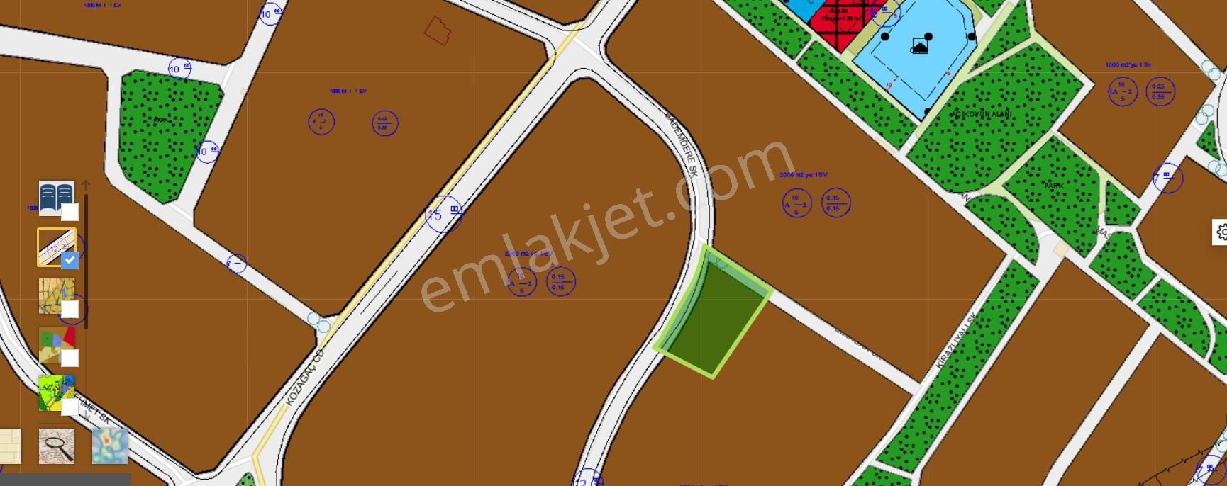Meram Kozağaç Müstakil Tapulu 2150 M2 Satılık Köşe Parsel - Görsel 14