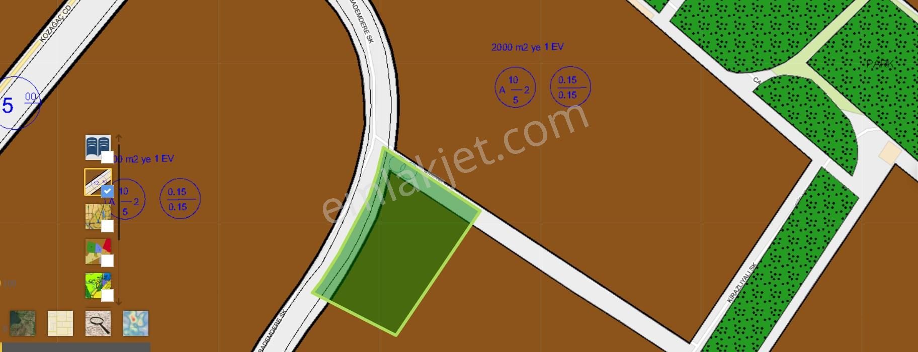 Meram Kozağaç Müstakil Tapulu 2150 M2 Satılık Köşe Parsel - Görsel 11