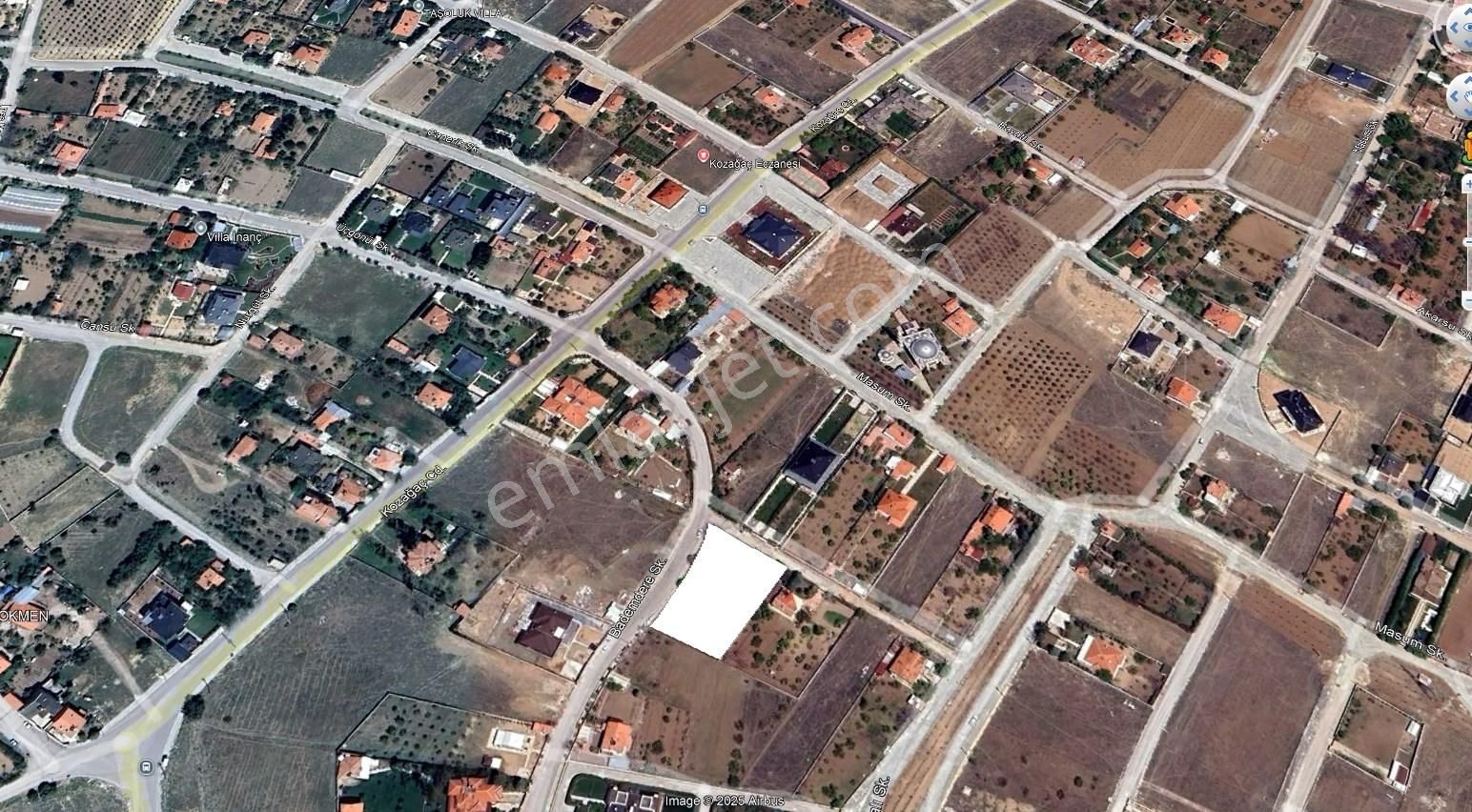 Meram Kozağaç Müstakil Tapulu 2150 M2 Satılık Köşe Parsel - Görsel 7
