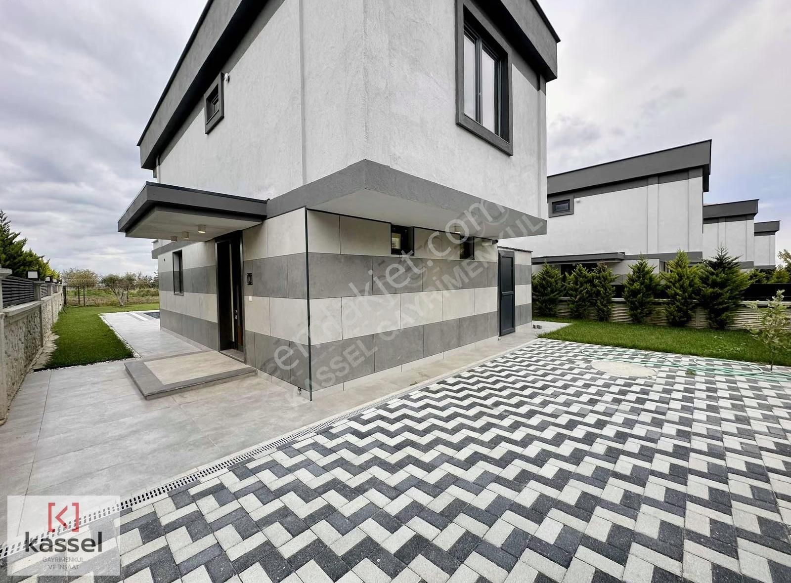 [kassel Yapı] 500m2 Arsa - 200m2 Hobi Bahçeli - Havuzlu Villa - Görsel 24