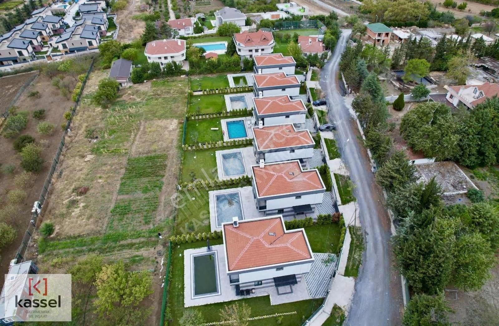 [kassel Yapı] 500m2 Arsa - 200m2 Hobi Bahçeli - Havuzlu Villa - Görsel 22