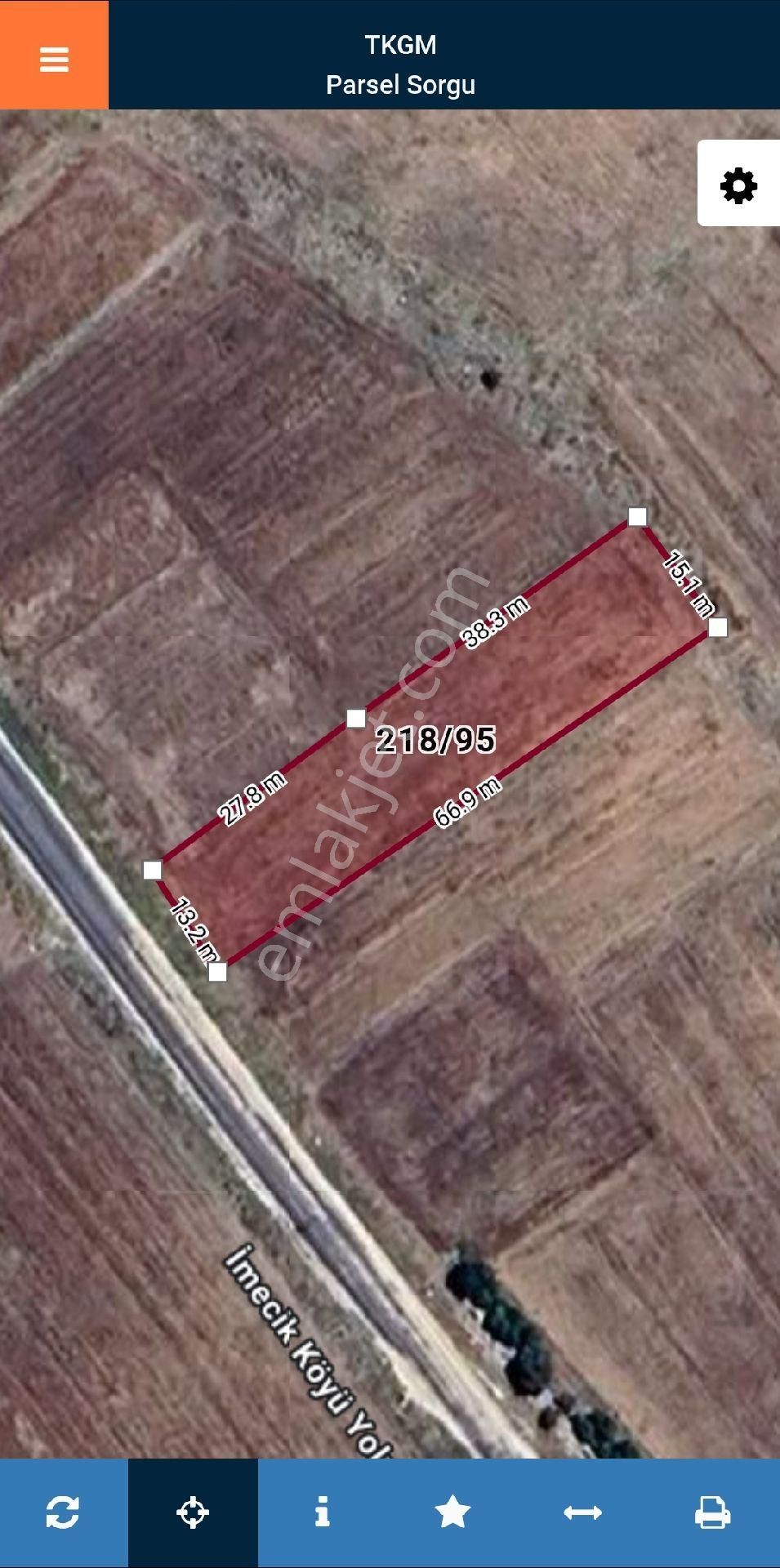 Korkuteli İmecik'te Yola Cepheli Yerleşime 100 M Satılık Tarla - Görsel 7