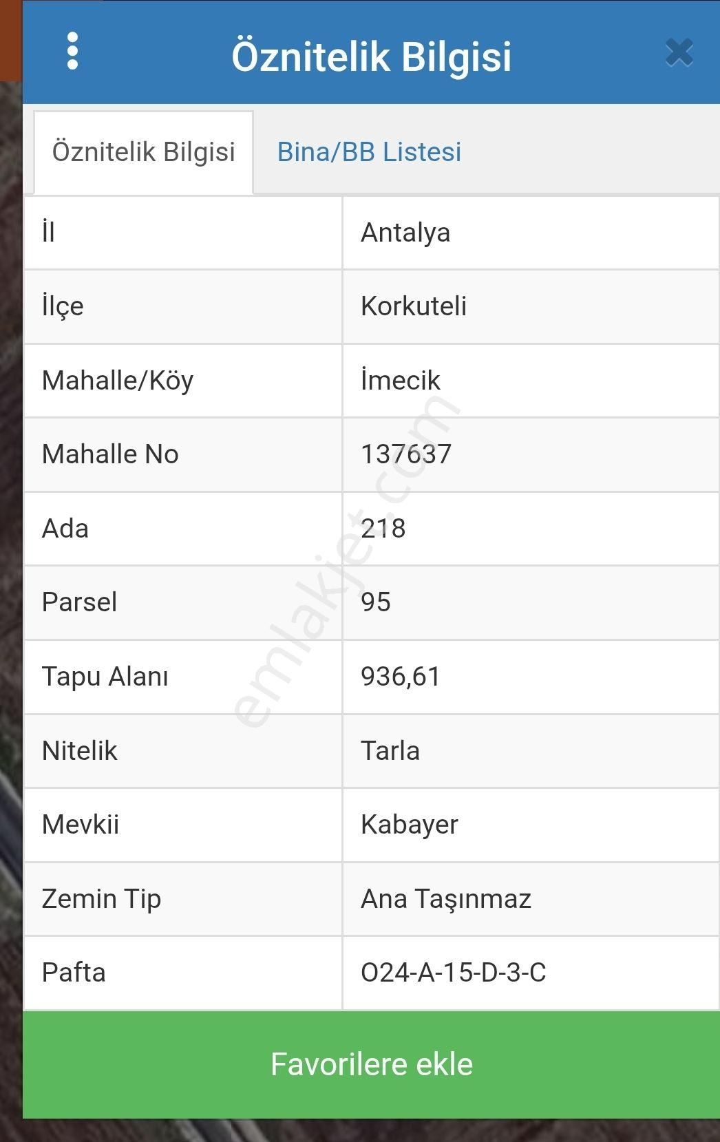 Korkuteli İmecik'te Yola Cepheli Yerleşime 100 M Satılık Tarla - Görsel 12