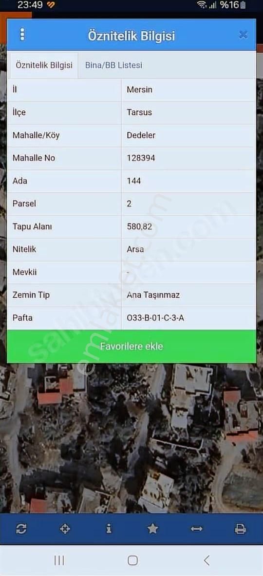 Fiyat Düştü Tarsus Dedelerde Acilll Satılık Arsa - Görsel 18