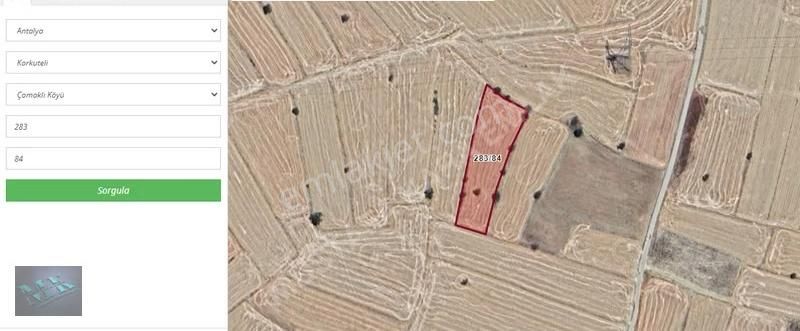 Mustafa Kara Dan Korkuteli Çomaklı Da Satılık Parseller 3 Adet