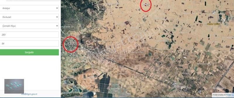 Mustafa Kara Dan Korkuteli Çomaklı Da Satılık Parseller 3 Adet - Görsel 4