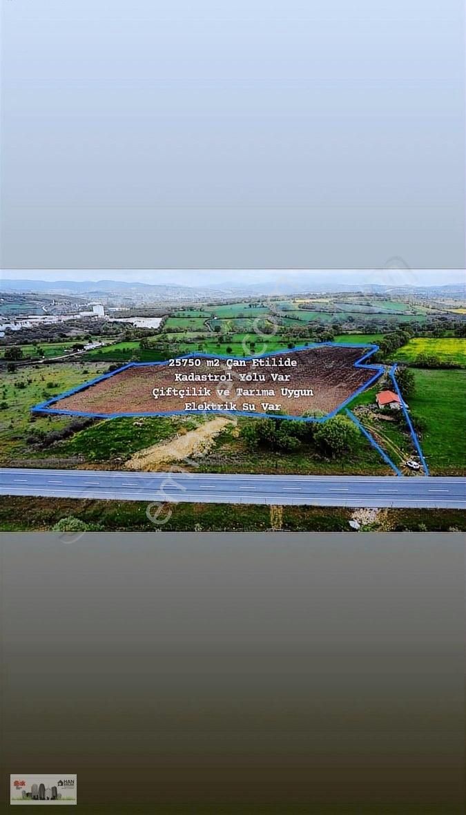 Han Emlak'tan 25750 M2 Çan Etili Anayol Üstü Satılık Tarla - Görsel 30