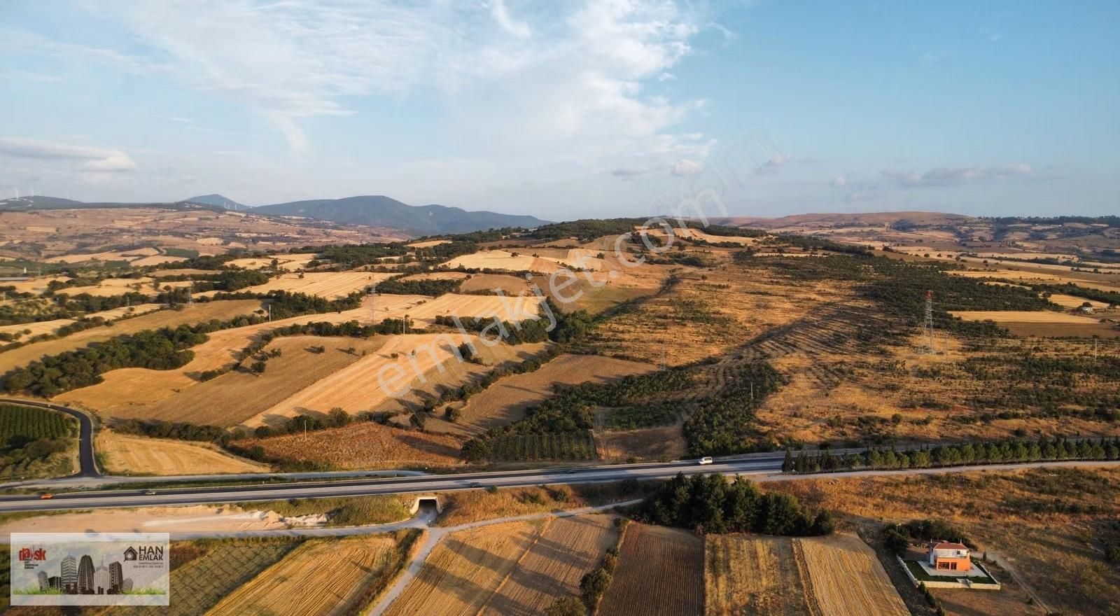 Musaköy'de 3078 M2 Deniz Tarafında Şeftali Tarlası Han Emlaktan - Görsel 3