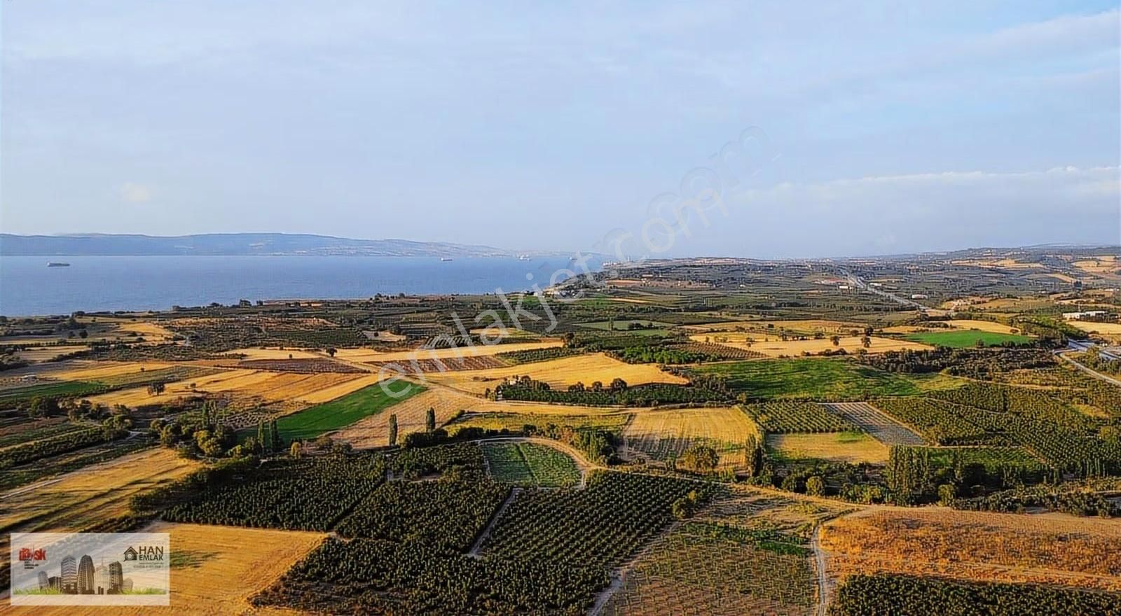 Musaköy'de 3078 M2 Deniz Tarafında Şeftali Tarlası Han Emlaktan - Görsel 21