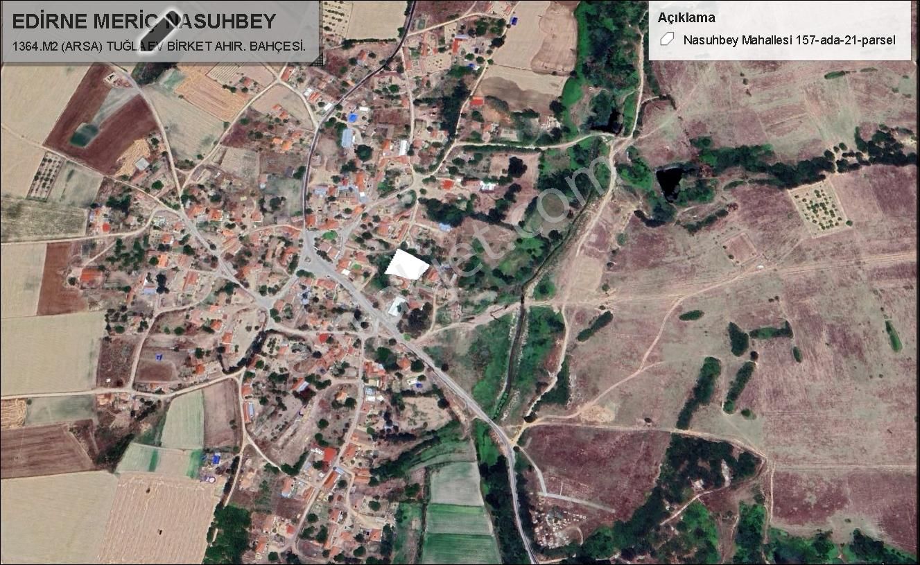 Satılık 3+1 Köy Evi + 1.364 M² Arsa — Edirne /meriç / Nasuhbey Köyü - Görsel 14