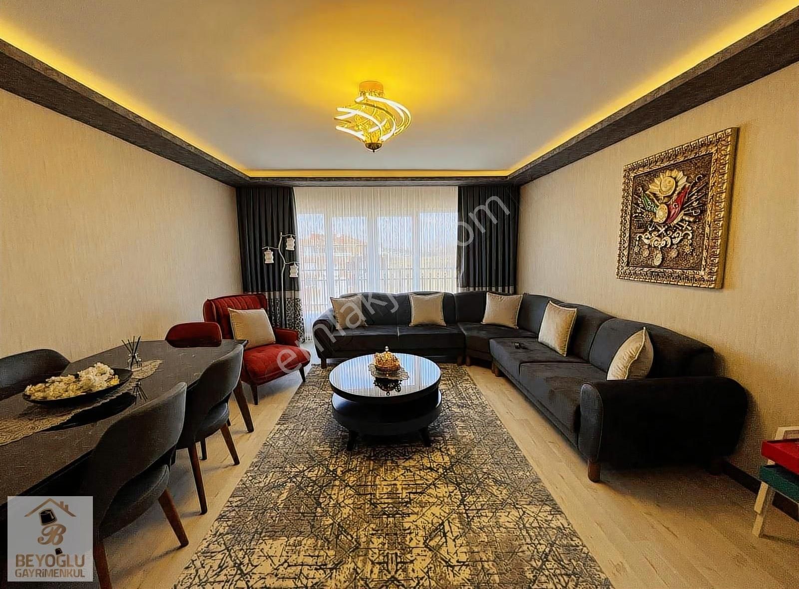 Beyoğlu'ndan Lüx Sitede K.otoparklı T.balkonlu 11.kat Manzaralı - Görsel 16