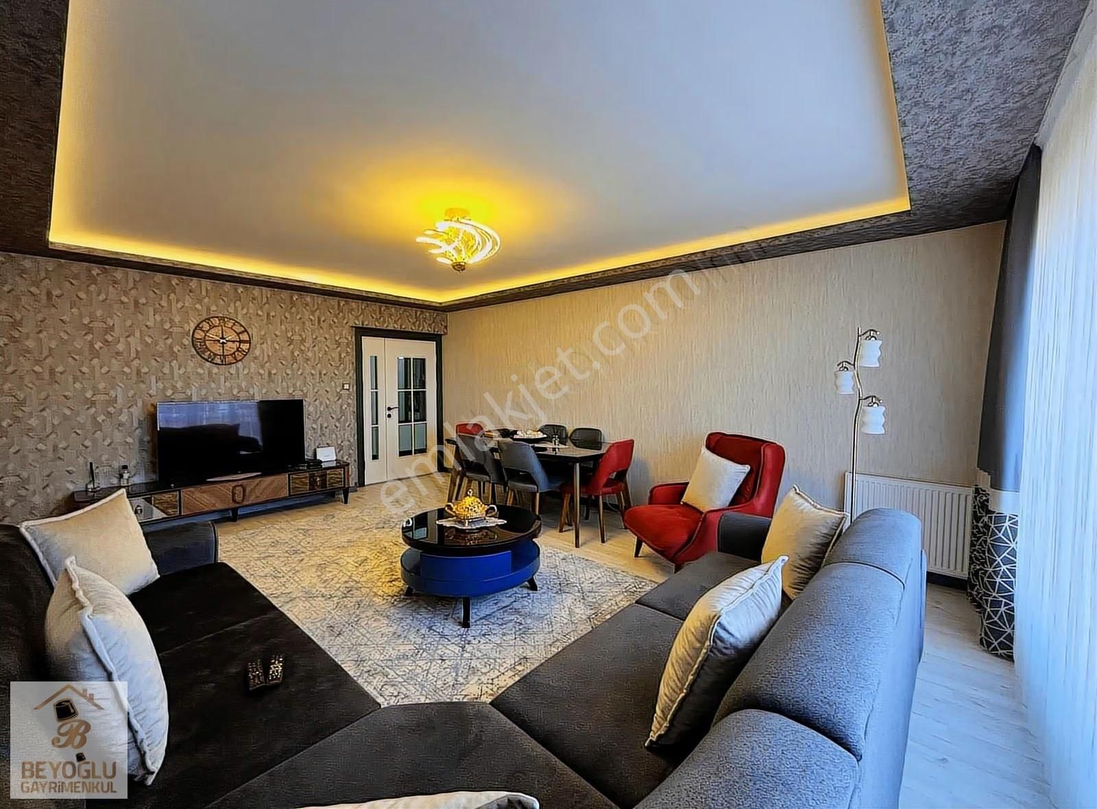 Beyoğlu'ndan Lüx Sitede K.otoparklı T.balkonlu 11.kat Manzaralı - Görsel 20