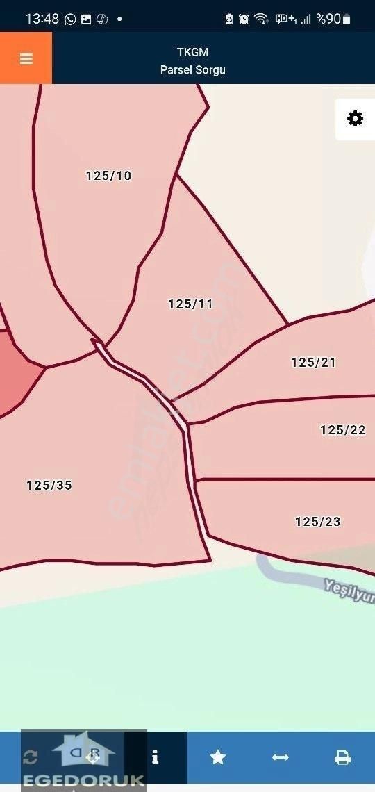 İzmir Kemalpaşa Yeşilyurt Köy Merkezine Yakın 4735 M² Zeytinli Bağ Ve Tarla - Görsel 15