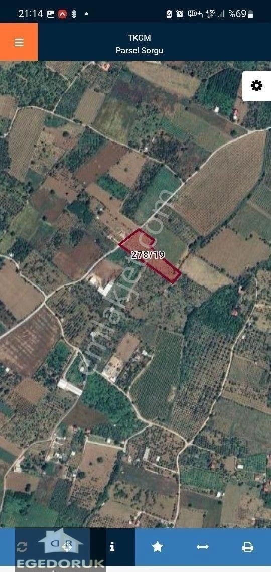 İzmir Kemalpaşa Yukarıkızılca Ovada Satılık Bahçe Ve Ev - Görsel 22