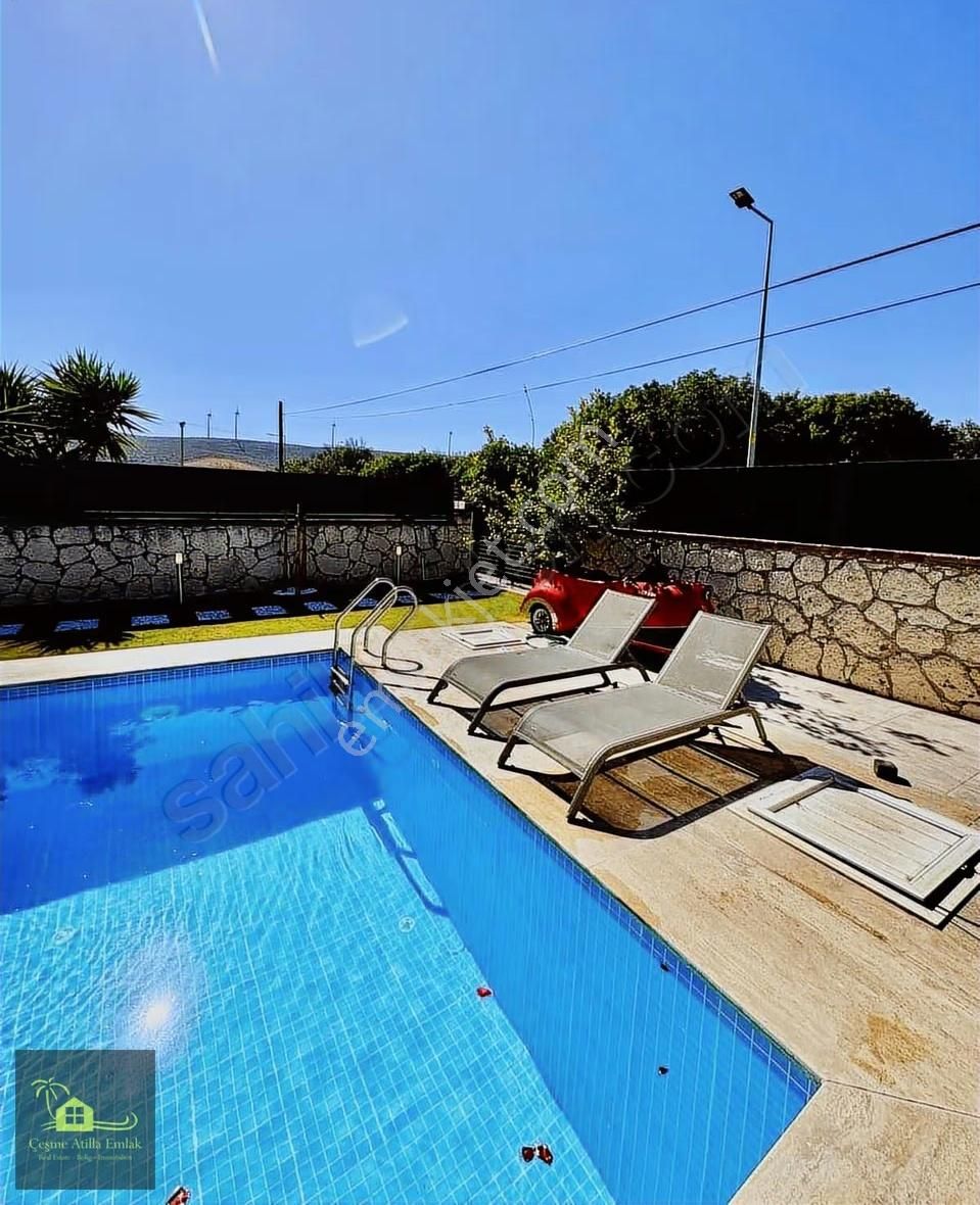 Atila Emlak'tan Alaçatı Göbene'de Satılık Müstakil Havuzlu Villa - Görsel 18