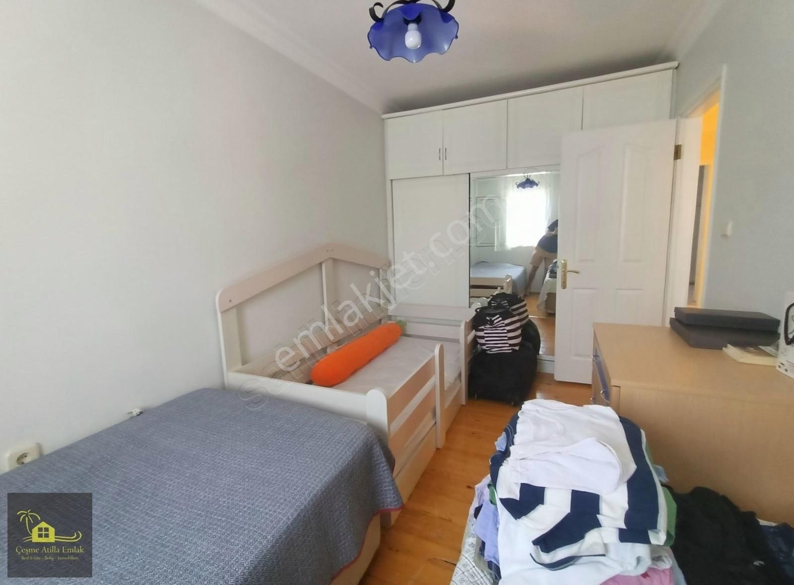 Çeşme Çiftlikyolu Üzeri Site İçerisin'de Ortak Havuzlu Villa - Görsel 34