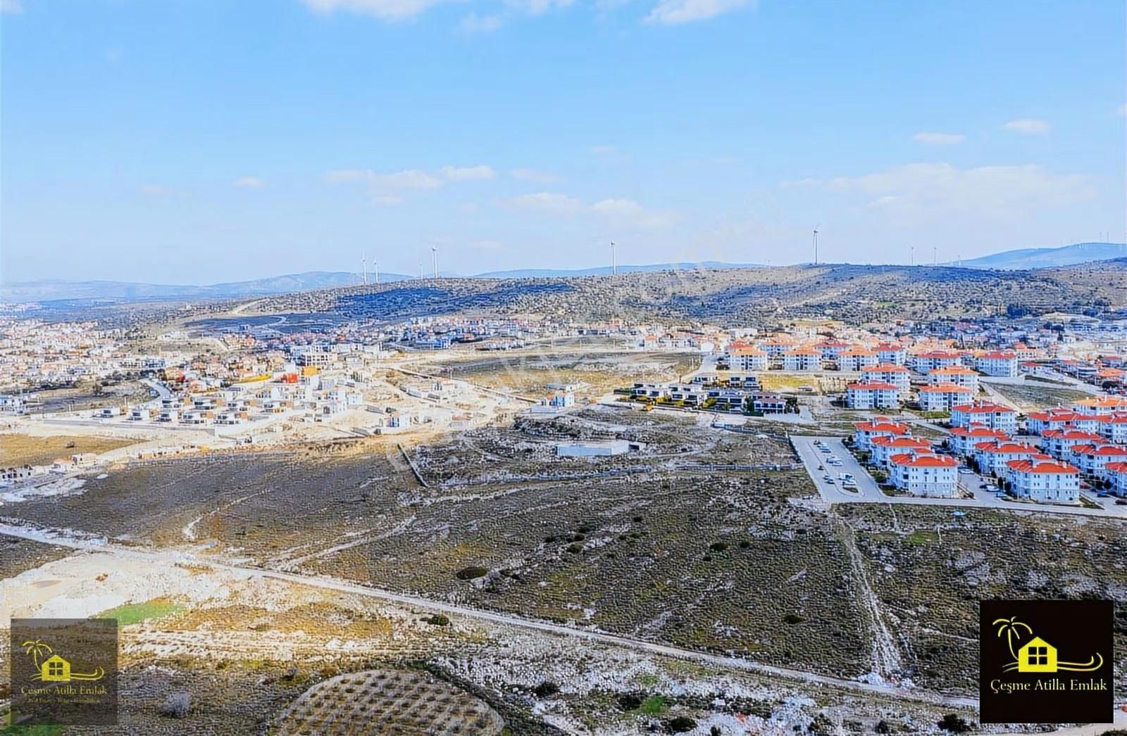 Çeşme Şifne Reisdere'de Satılık 800m2 İkiz Konut İmarlı Arsa - Görsel 2