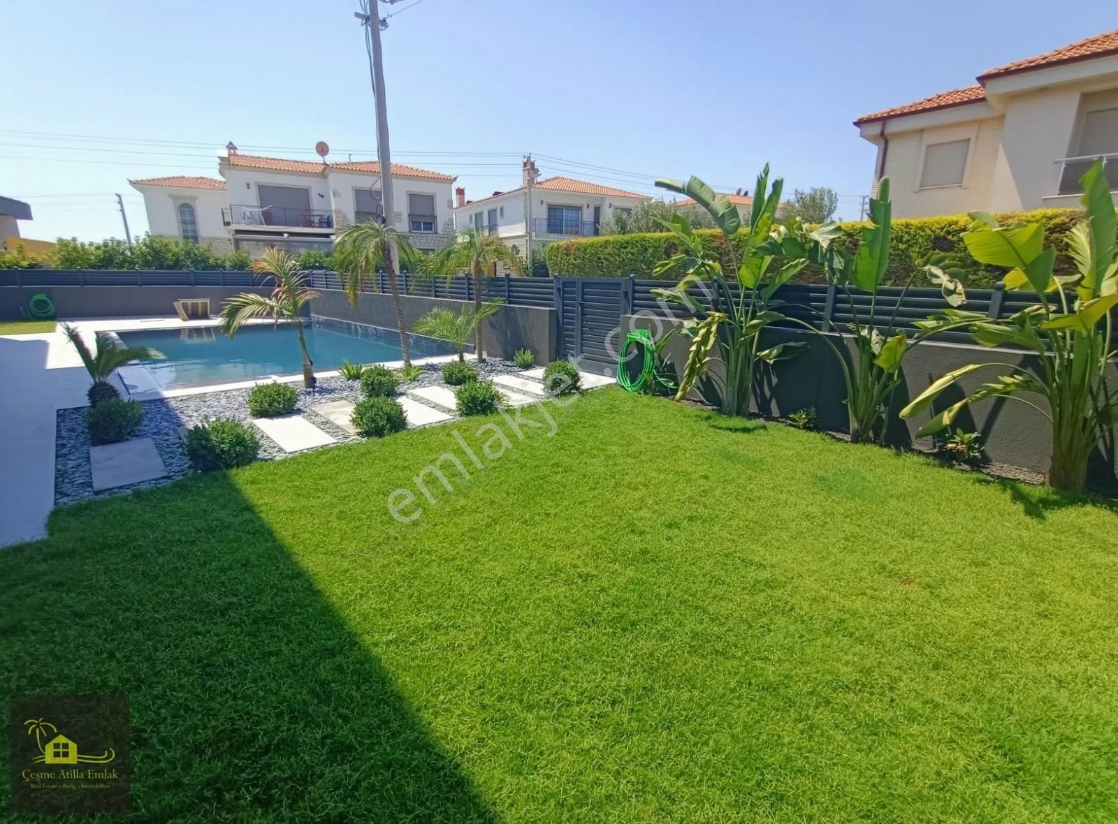 Atilla Emlak'tan Çeşme Şifne'de Köşe Konumlu Ulta Lüx Villa - Görsel 20