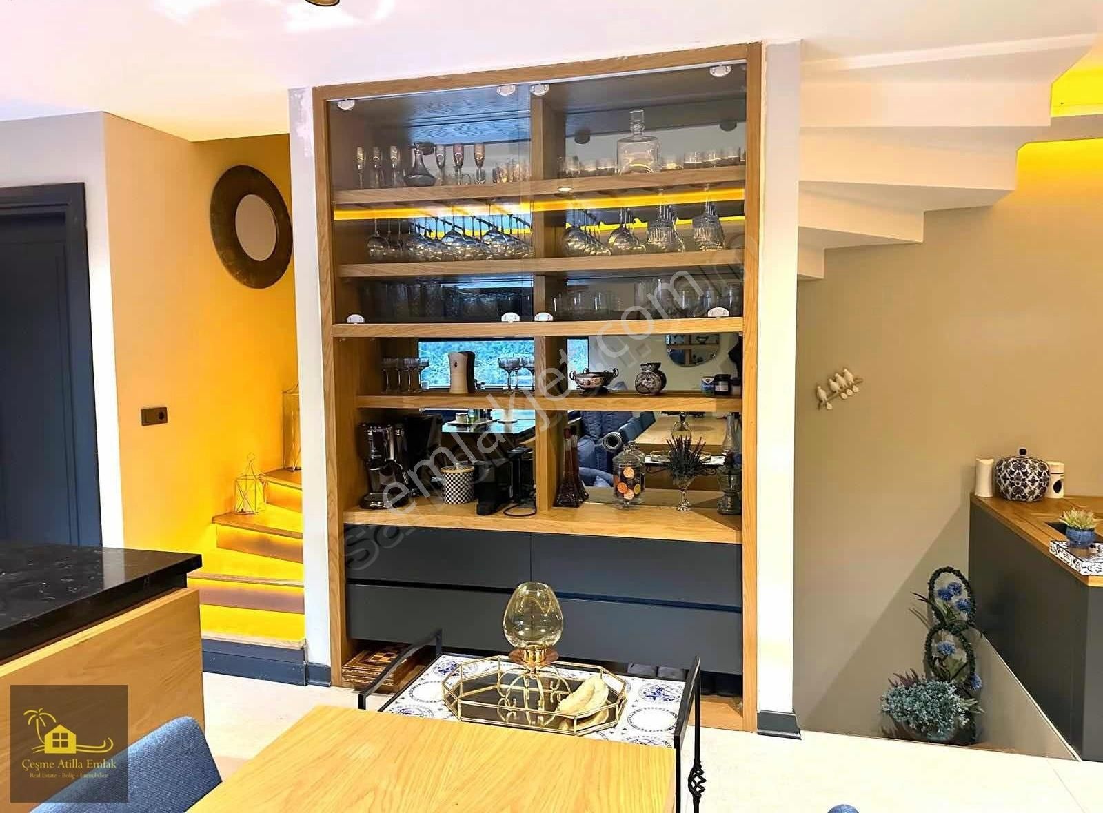 Çeşme Dalyan'da Satılık 2 Adet 4+1 Ultra Lüx Villa Tek Ev Fiyatı - Görsel 8