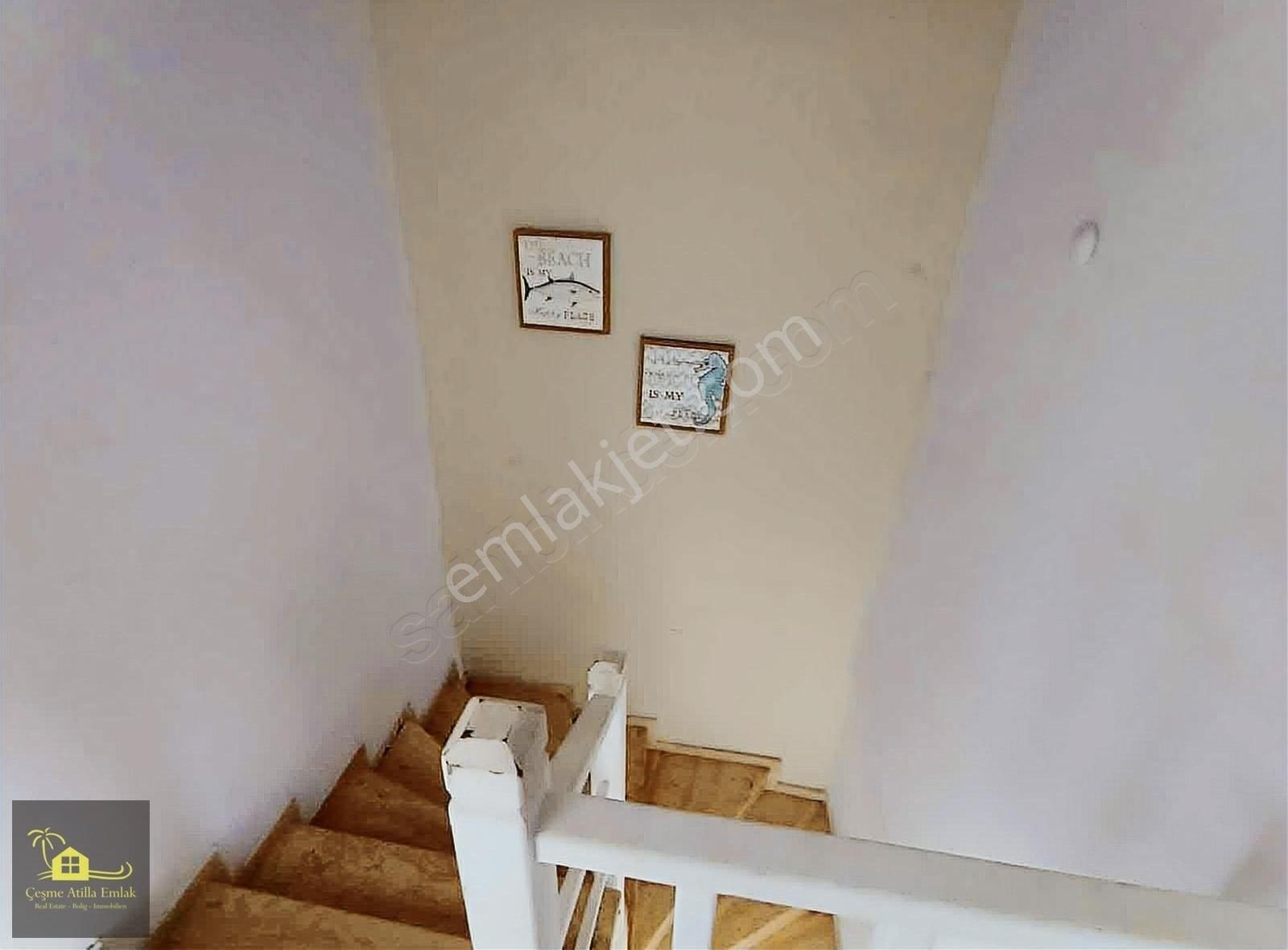 Alaçatı Peteklerde Ful Tadilatlı Bakımlı 3+1 Dubleks - Görsel 10