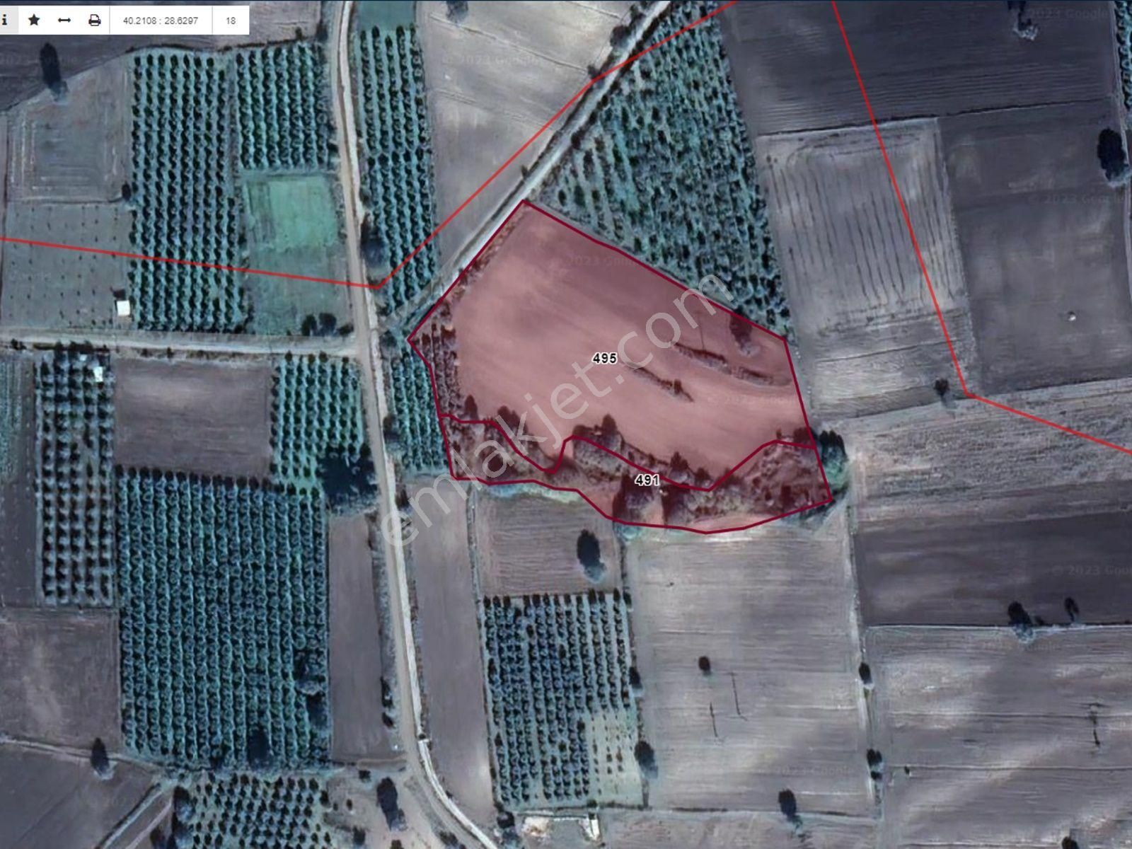 Karacabey Eskikaraağaçda Yola Cephe Göl Manzaralı 'fırsat' Tarla - Görsel 13