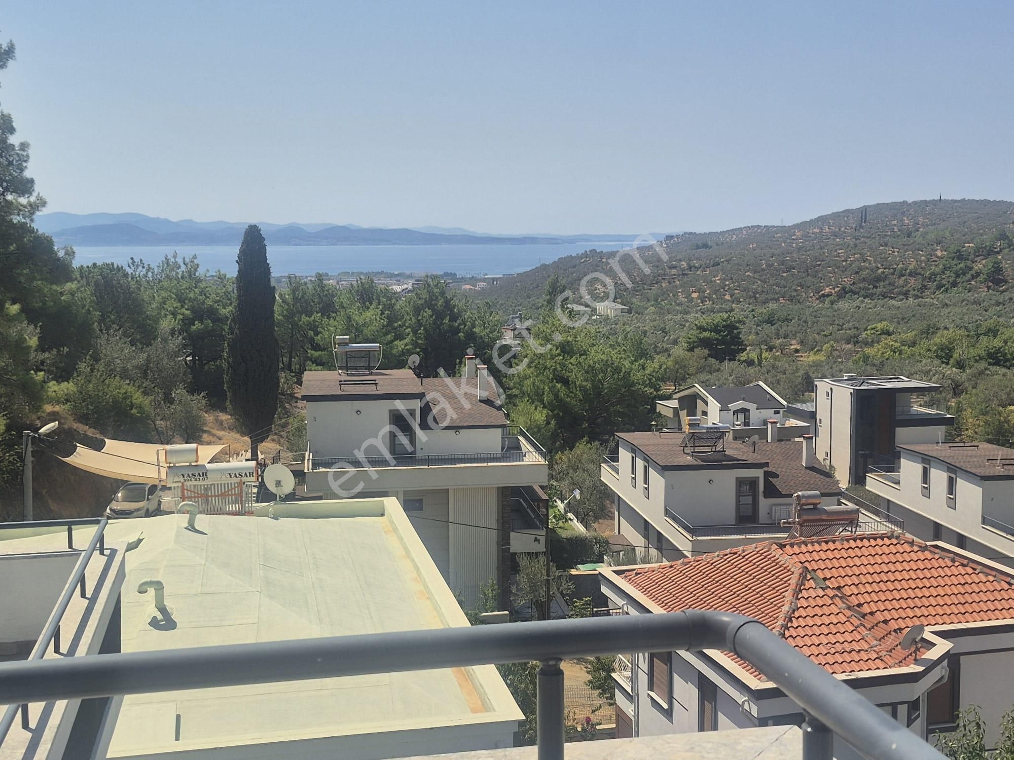 Golden Globy, Edremit Güre'de Körfez Ve Deniz Manzaralı Satılık 4+1 Tripleks İkiz Villa - Görsel 3