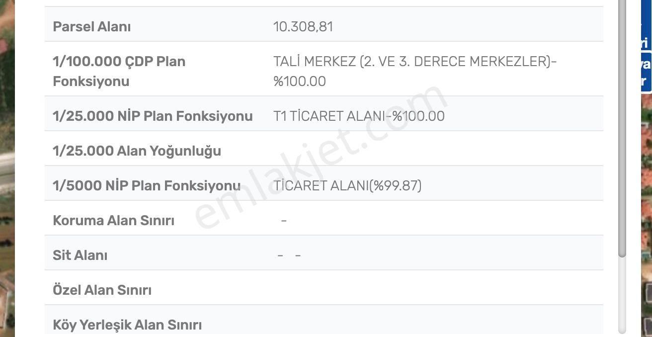 Burdur Yoluna Cephe Ticari Arsa - Görsel 2