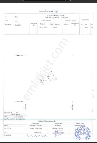 Urla Çamlıçay Harika Lokasyon 40/80 İmarlı Parsel - Görsel 12