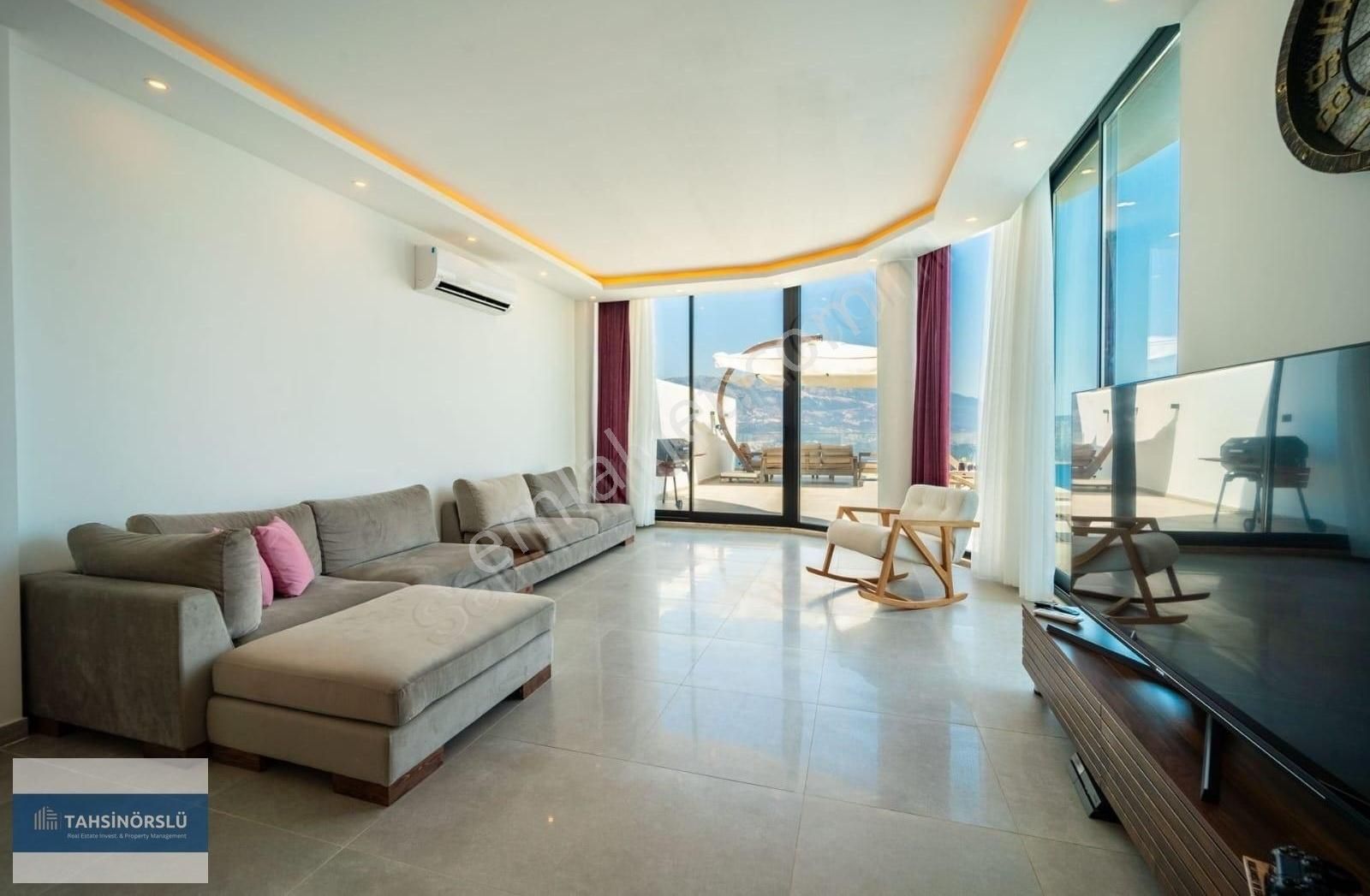 Kalkan Yeşilköy'de Fırnaz Koyu'nun Eşsiz Manzarasında 6+2 Villa - Görsel 19