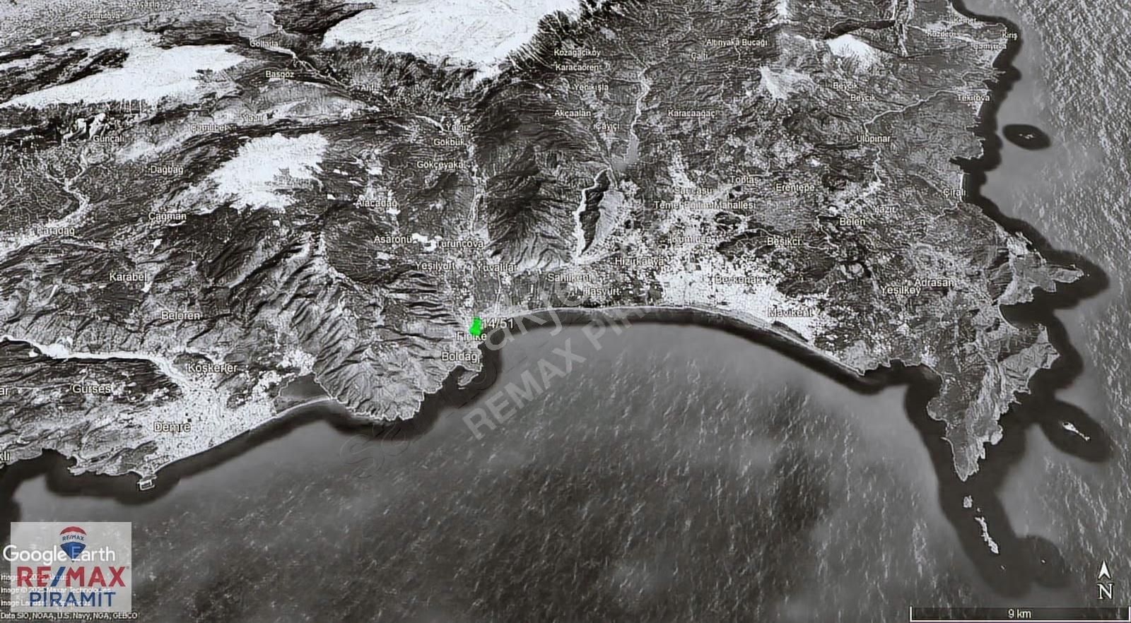 Antalya Finike Marina Deniz Manzaralı Müstakil Tapu İmarlı Arsa - Görsel 6